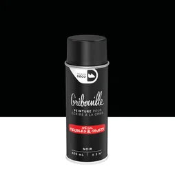 Peinture Aérosol Mat Maison Deco, Noir, 0.4 L