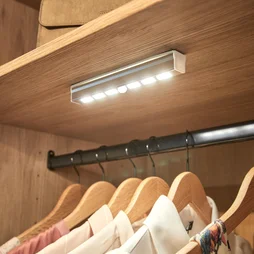 Réglette à détection Merida, LED 1 x 3 W, LED intégrée blanc chaud