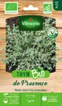 Graines aromatique thym de provence bio VILMORIN 0.5 g