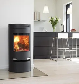 Poêle à bûche ADURO 1.1 noir, 6 kW