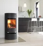 Poêle à bûche ADURO 1.1 noir, 6 kW