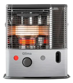 Poêle à pétrole à mèche double combustion QLIMA R8128SC, puissance de 2850W