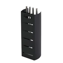 Serviteur acier noir Fire Tower, 4 accessoires