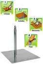 Kit de scellement en acier TRIGANO
