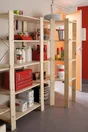 Etagère Pin, 4 Tablettes , L.82 X P.40 X H.170 Cm