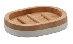 Porte-savon James, blanc-blanc 0