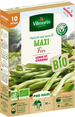 Graine haricot maxi VILMORIN 100 g
