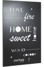 Plaque de protection murale noir sable EQUATION Home, l.80 cm x H.120 cm