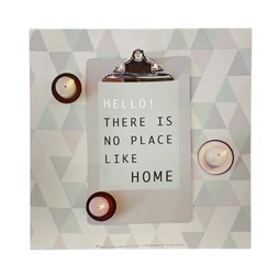 Toile Led Pastel Scandinave L.30 X H.30 Cm