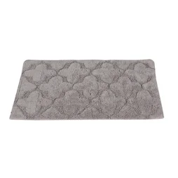 Tapis de bain l.50 x L.80 cm granit n°5, Floral AZAO