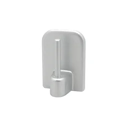 Lot De 4 Supports Autocollants Barre De Vitrage, 10 Mm Gris Mat Inspire