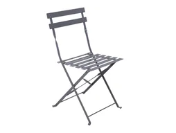 Chaise de jardin NATERIAL Flora en acier gris