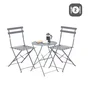 Chaise de jardin NATERIAL Flora en acier gris