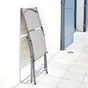 Chaise de jardin NATERIAL Emys en acier gris