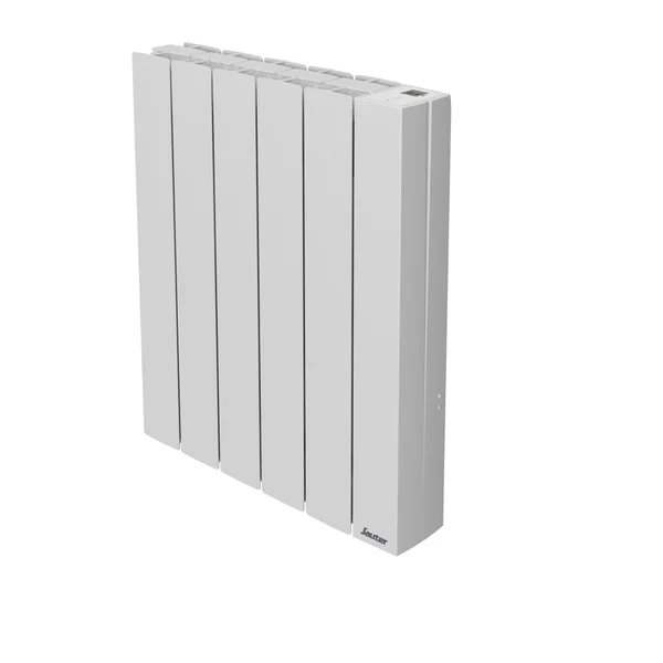 Radiateur électrique à inertie fluide 1000 W SAUTER Orosi horizontal blanc