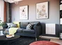 Radiateur électrique à inertie fluide 1500 W SAUTER Orosi horizontal blanc