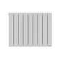 Radiateur électrique à inertie fluide 1500 W SAUTER Orosi horizontal blanc