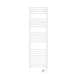 Sèche-serviettes électrique Goreli, SAUTER, 500W H.142 x l.40 cm digital slim blanc