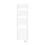 Sèche-serviettes électrique Goreli, SAUTER, 500W H.142 x l.40 cm digital slim blanc