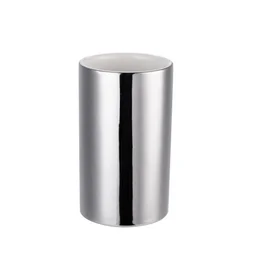 Gobelet céramique Essential, chrome