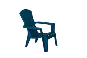 Fauteuil résine injectée bleu miami Adirondack BICA, 1 personnes