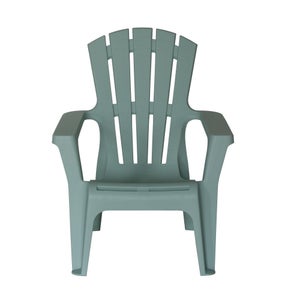 Fauteuil résine injectée vert laguna Adirondack BICA, 1 personnes