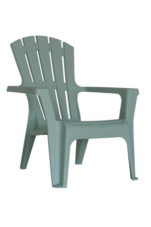 Fauteuil résine injectée vert laguna Adirondack BICA, 1 personnes