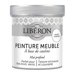 Peinture Meuble Et Boiserie Caséine Liberon Blanc Albâtre Mat 0.5 L