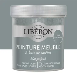 Peinture Meuble Et Boiserie Caséine Liberon Gris Gustavien Mat Profond Mat 0.5 L