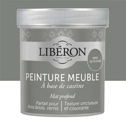 Peinture Meuble Et Boiserie Caséine Liberon Mine De Plomb Mat 0.5 L