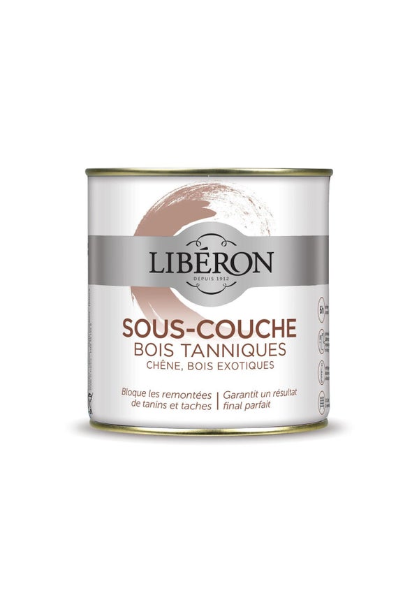 Primaire, Bois Tannique, Liberon, Blanc 0.5 L