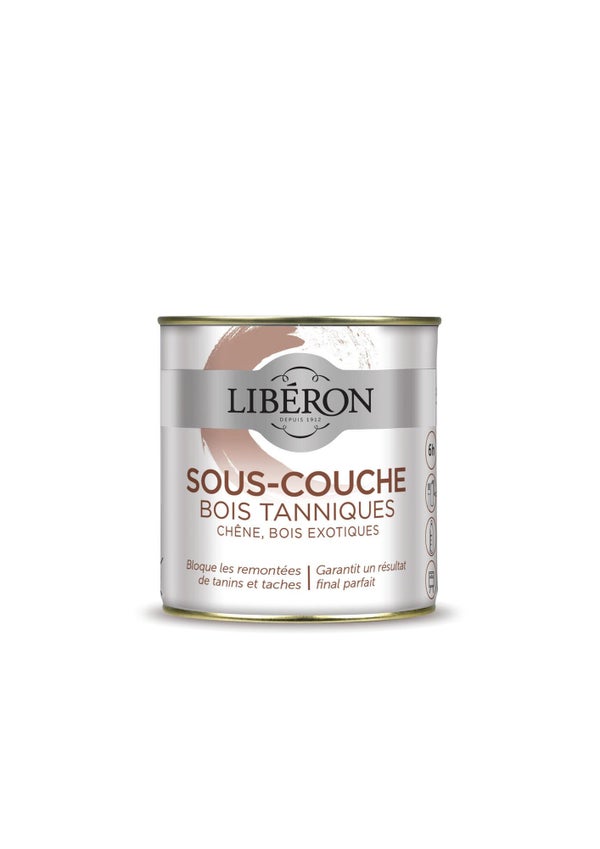 Primaire, Bois Tannique, Liberon, Blanc 0.25 L