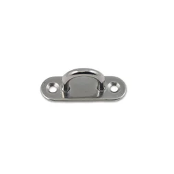 Platine à œil inox diamètre 8mm 80x26mm lot de 2