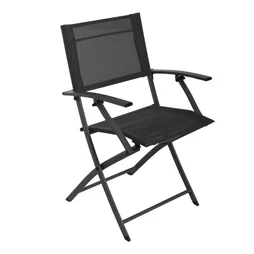 Fauteuil de jardin NATERIAL Emys en acier gris