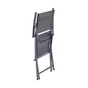 Fauteuil de jardin NATERIAL Emys en acier gris