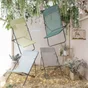 Transat en acier LAFUMA MOBILIER Batyline terre