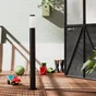 Potelet Extérieur E27 Max 40W Noir Travis Inspire