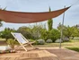 Mât pour voile d'ombrage à lester gris NATERIAL