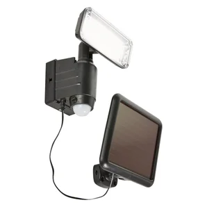Projecteur solaire Kolding 530 Lumen noir INSPIRE
