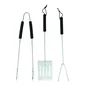 Set De 3 Accessoires De Cuisson En Inox Pour Barbecue