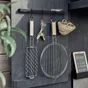 Grille Double 6 Saucisses Naterial Pour Barbecue