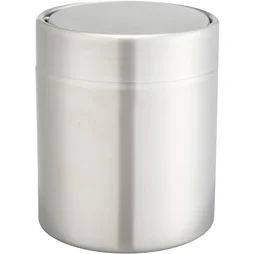Poubelle de salle de bain 1.25 L chromé URBAN
