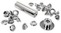Lot De 25 Oeillets Acier Diam.6 Rapid