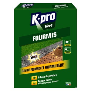 Granule antifourmis / fourmilière, KAPO VERT, 200 g