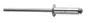 Lot De 100 Rivets Aluminium Diam.3.2 X H.8 Mm Rapid