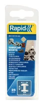 Lot De 25 Rivets Acier Diam.3 X H.8 Mm