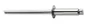 Lot De 50 Rivets Acier Inoxydable Diam.4.8 X H.25 Mm Avec Forêt