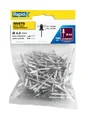 Lot De 100 Rivets Aluminium Diam.4 X H.12 Mm Rapid