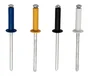 Lot De 32 Rivets Aluminium Diam.4 X H.16 Mm Rapid