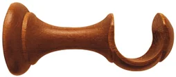 Support Tringle À Rideau, 28 Mm Merisier Verni Inspire